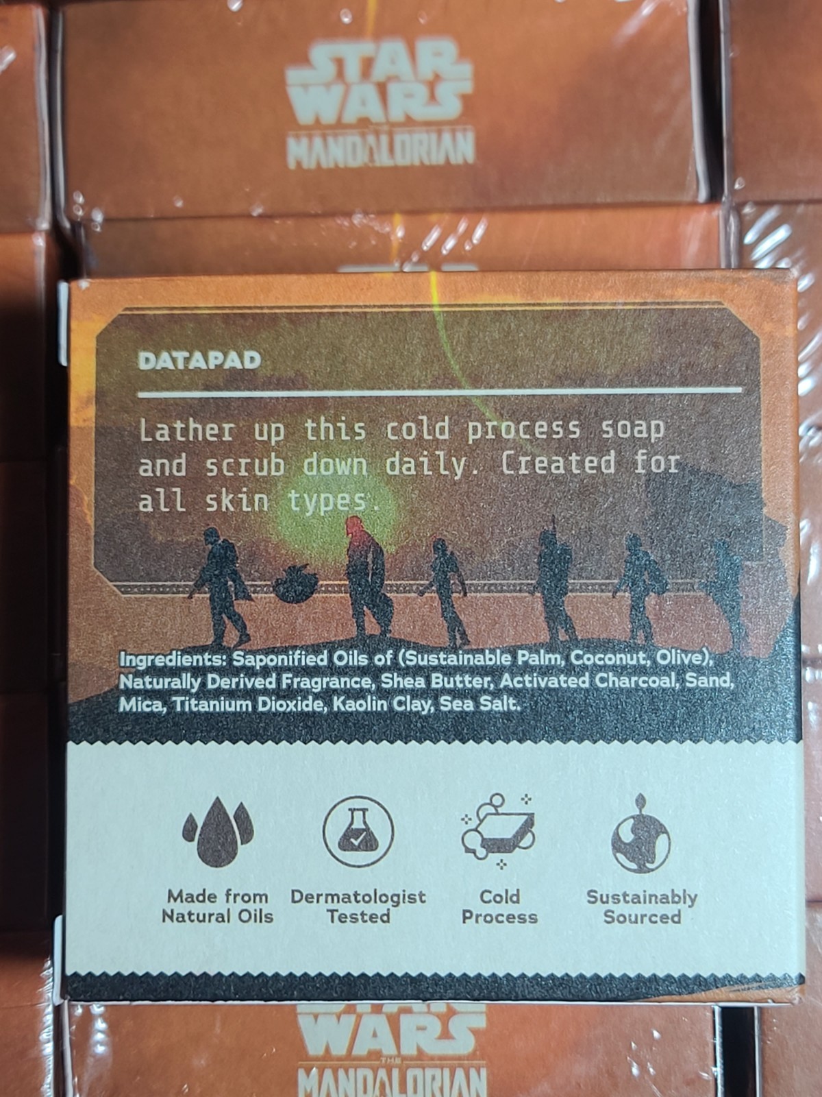 Dr Squatch Soap This is the Wash Star Wars Mandalorian Limited Edition Md Grit