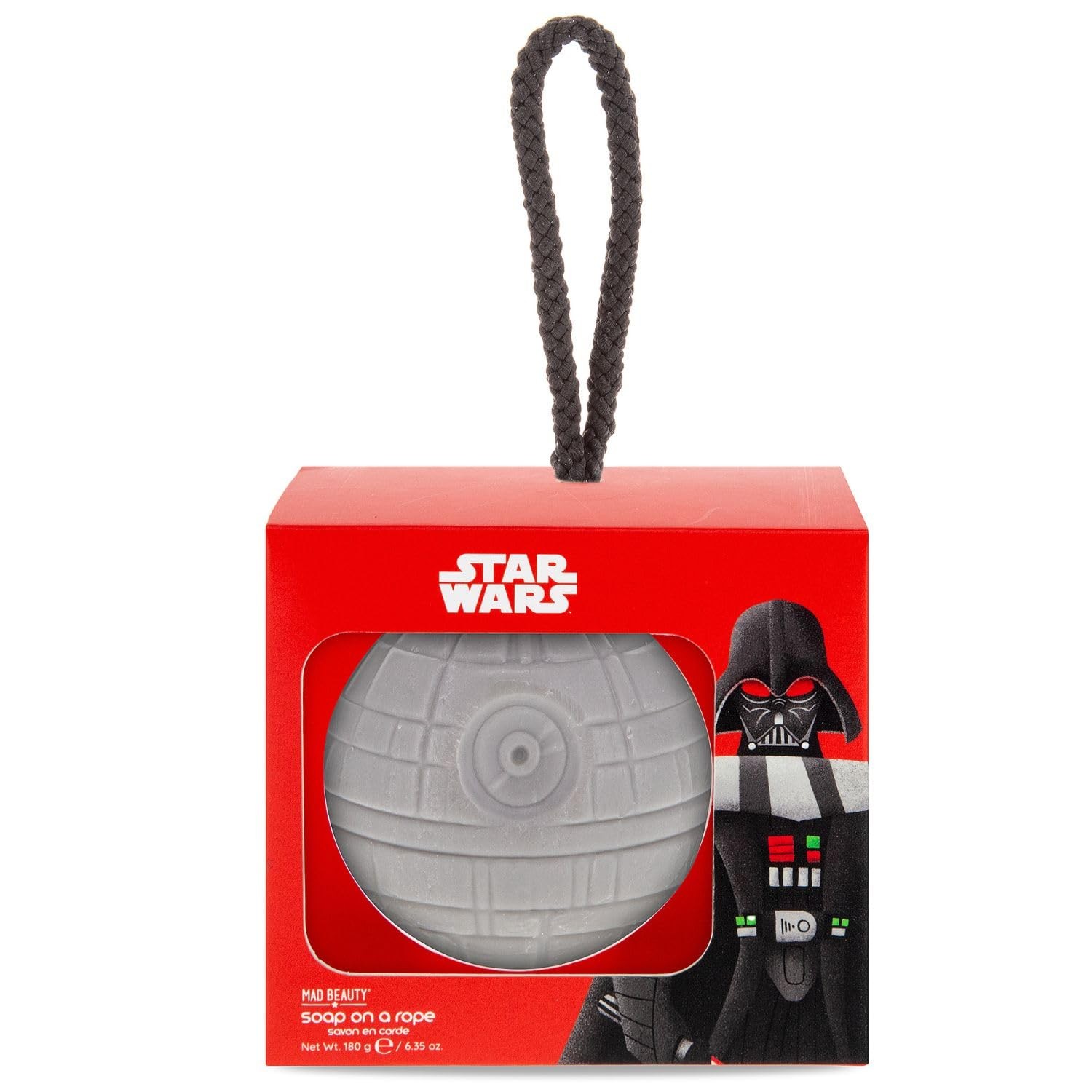 Star Wars Dark Side Death Star Soap on a Rope, Healthy Glowing Skin, Relax & …