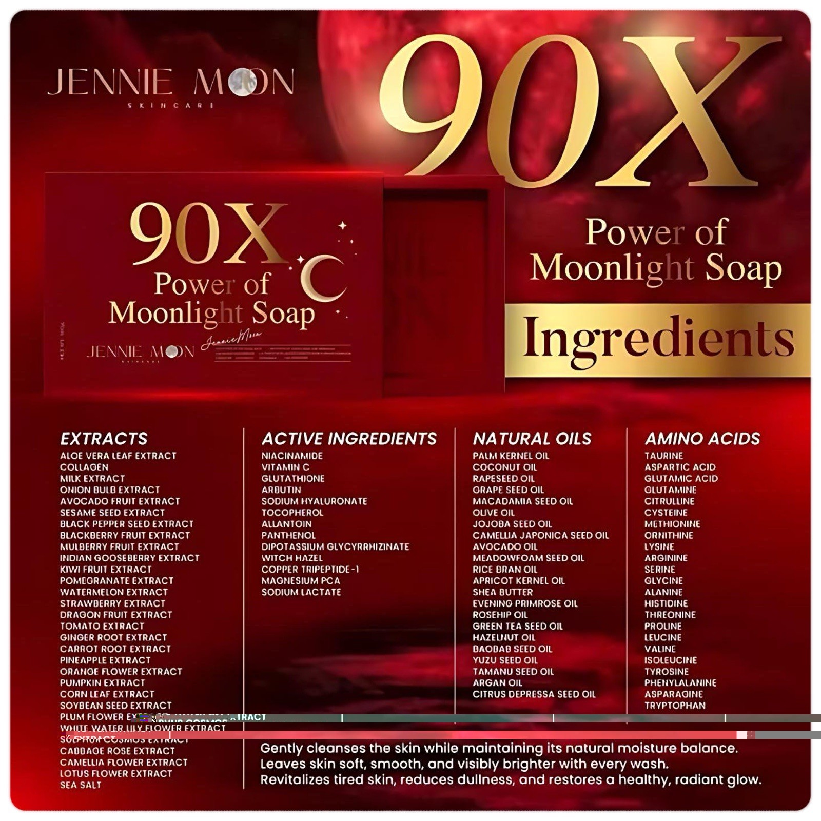 Jennie Moon 90X Power of Moonlight Soap