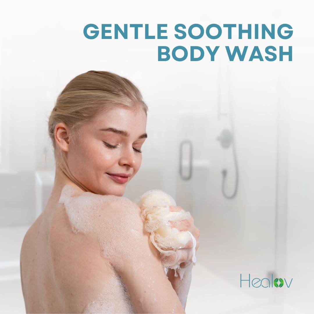 Eczema Body Wash – All Natural Soap, 16.9 Ounce (Pack of 1)