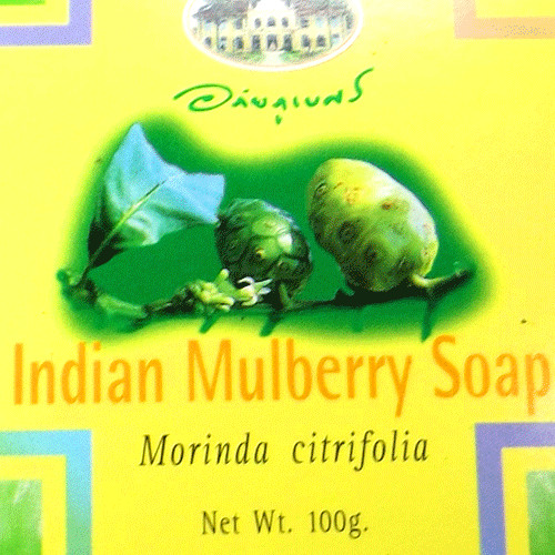free 30 $ Abhaibhubejhr Noni Soap INDIAN MULBERRY SOAP Size 100 grams / 6 bars