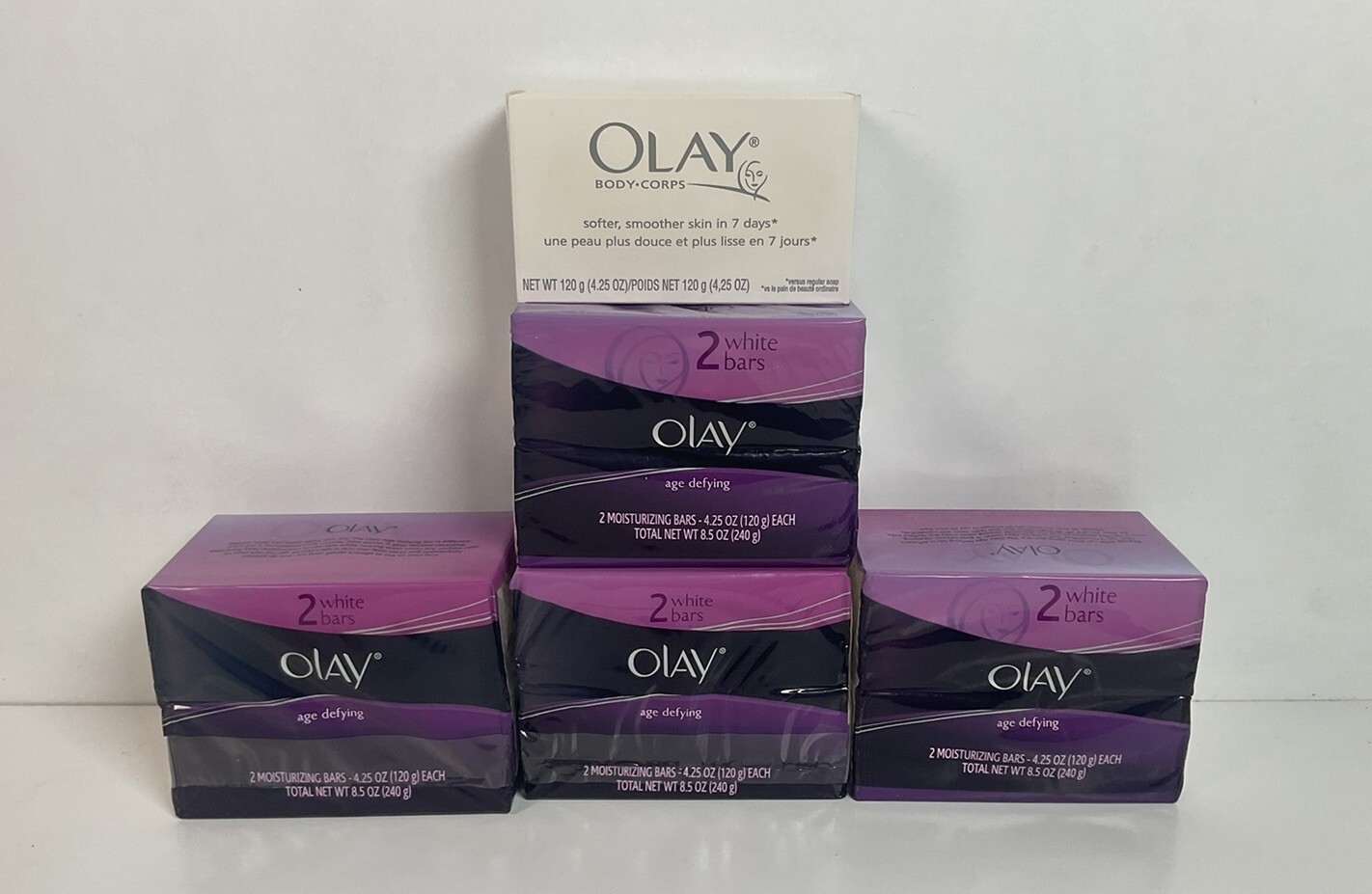 (9) Bars of Olay Age Defying Soap Bars Original Formula 4.25 oz.