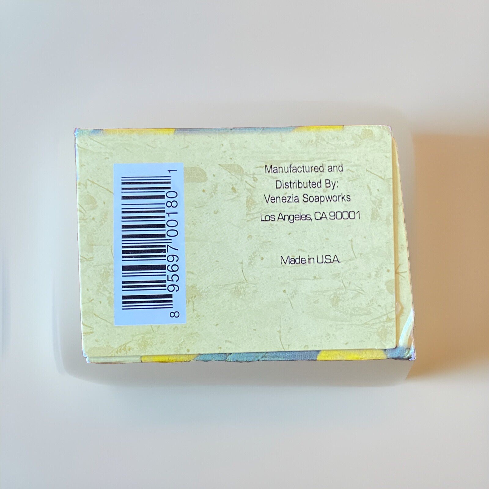 Venezia Soapworks Lemon Verbena Bar Soap Full Size 10 oz Bath Shower Bathroom