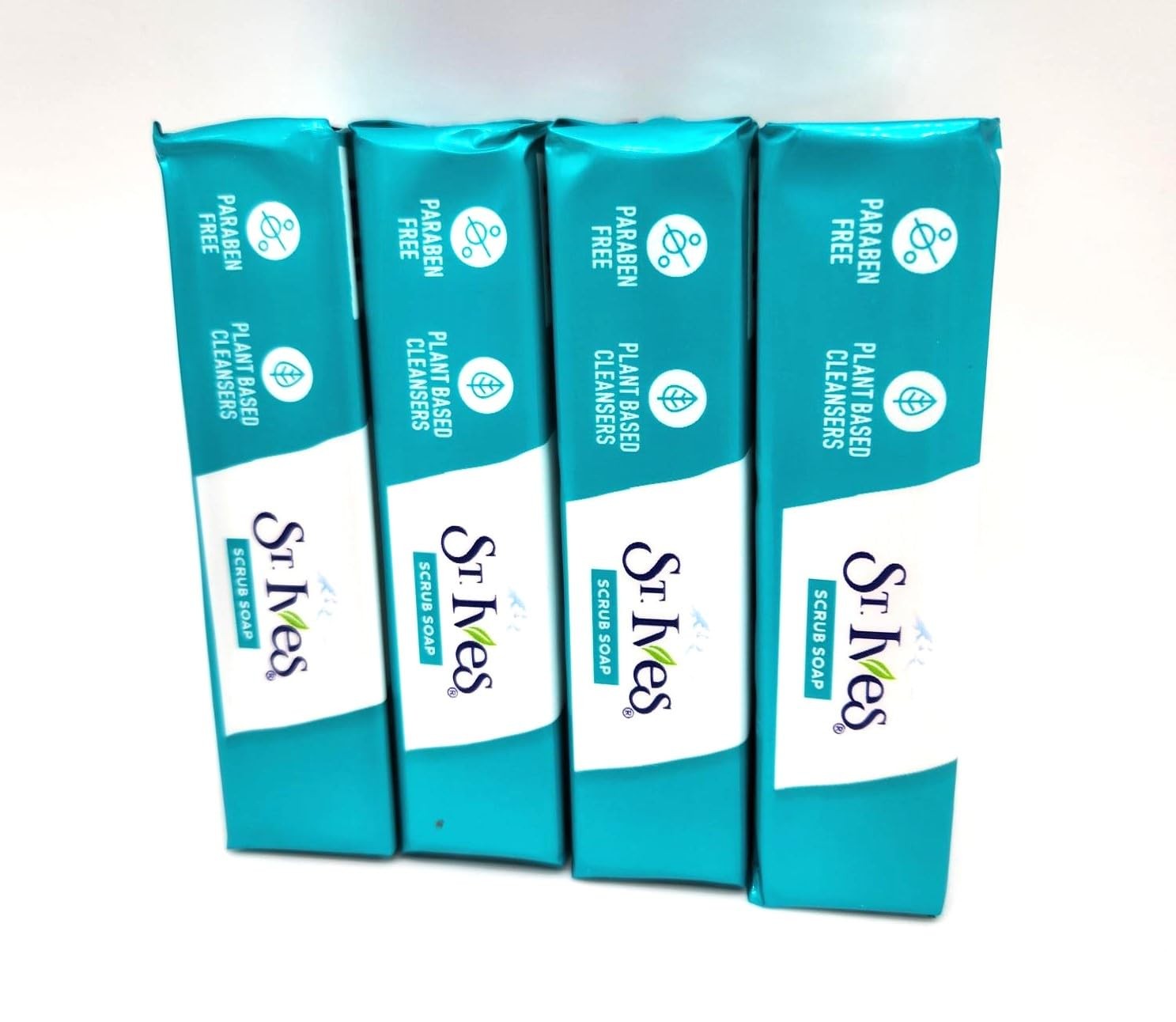 St. Ives’ Scrub Bar Soap with Coconut Water, Aloe, and 0.88 Ounce (Pack of 4)