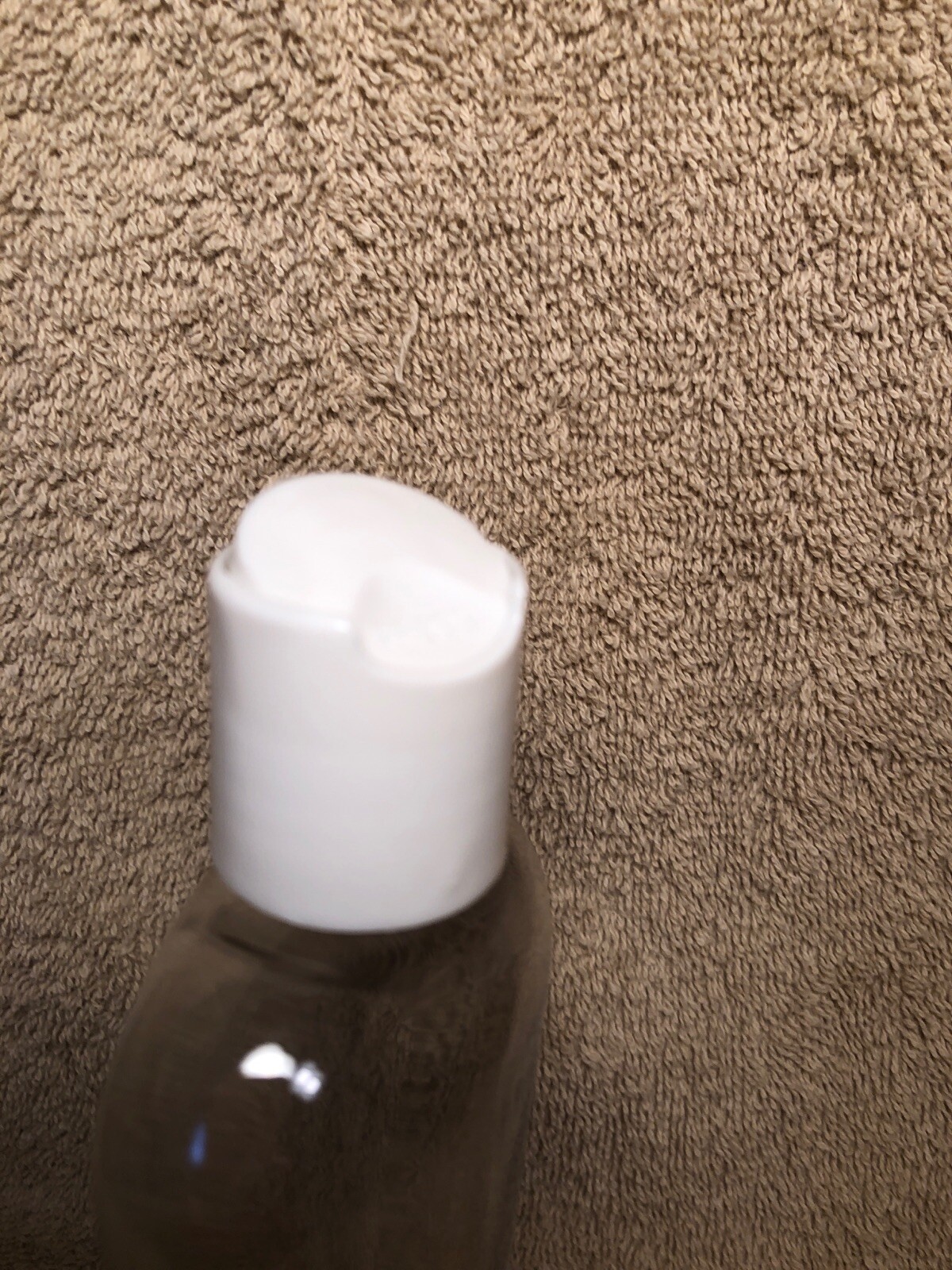 6 oz clear PET Cosmo Oval BPA free Bottles 24/410 White Disc Top Cap lot 6 SALE