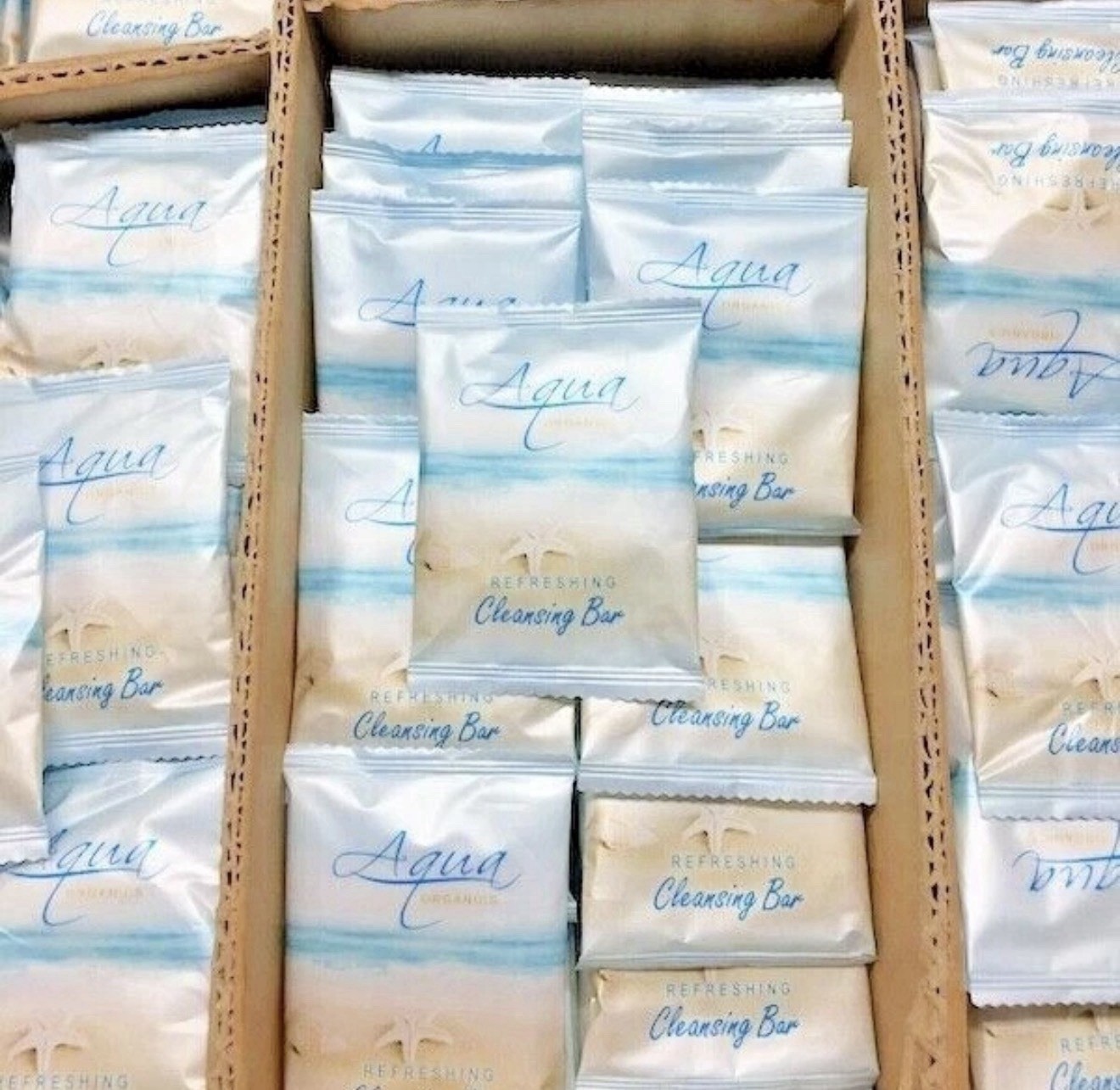 Aqua Organics Refreshing Cleansing Soap in Lots of 50 Bars