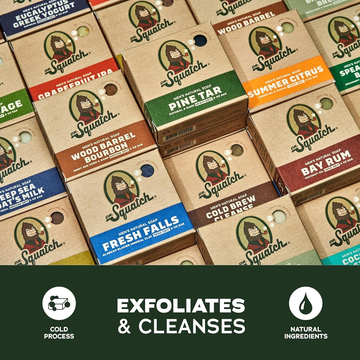 Natural Men’s Soap Bars – Summer Citrus, Coastal Mist & More