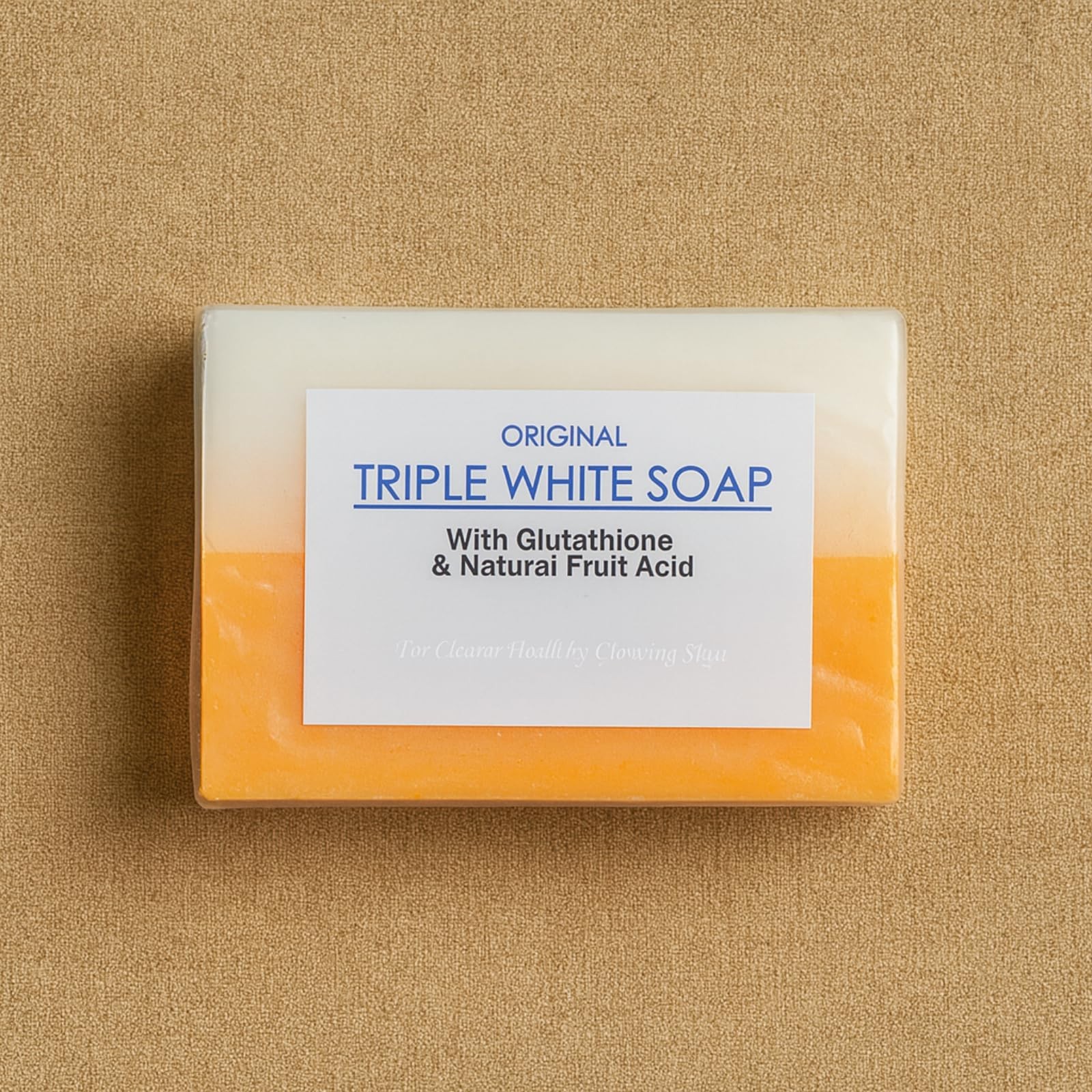 Original Triple White Soap w/ Placenta, Glutathione, 150g, 2 Bars
