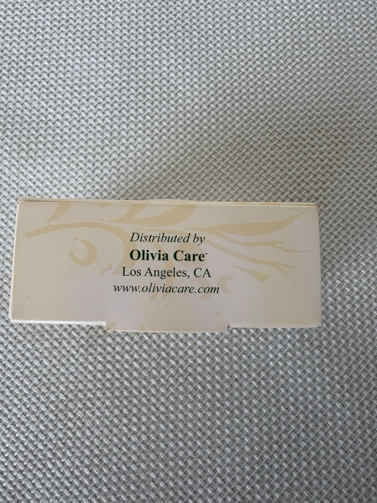 Olivia Care Natural Olive Oil Bath Soap French Green Tea 4.75 Oz New