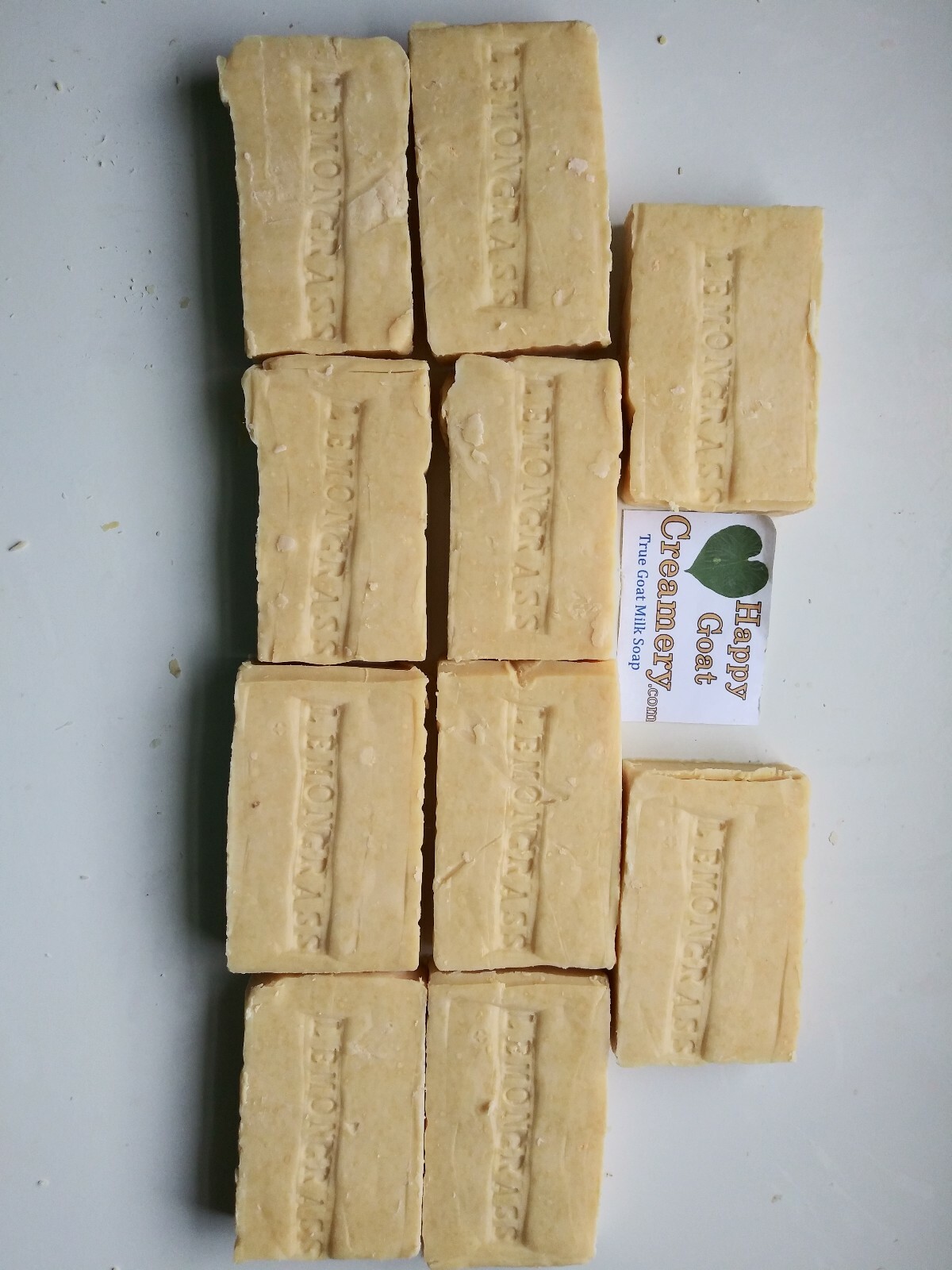 10 BARS GOAT MILK SOAP YOUR PICK VEGETABLE OIL HAPPY GOAT CREAMERY CHEAP FUN NEW