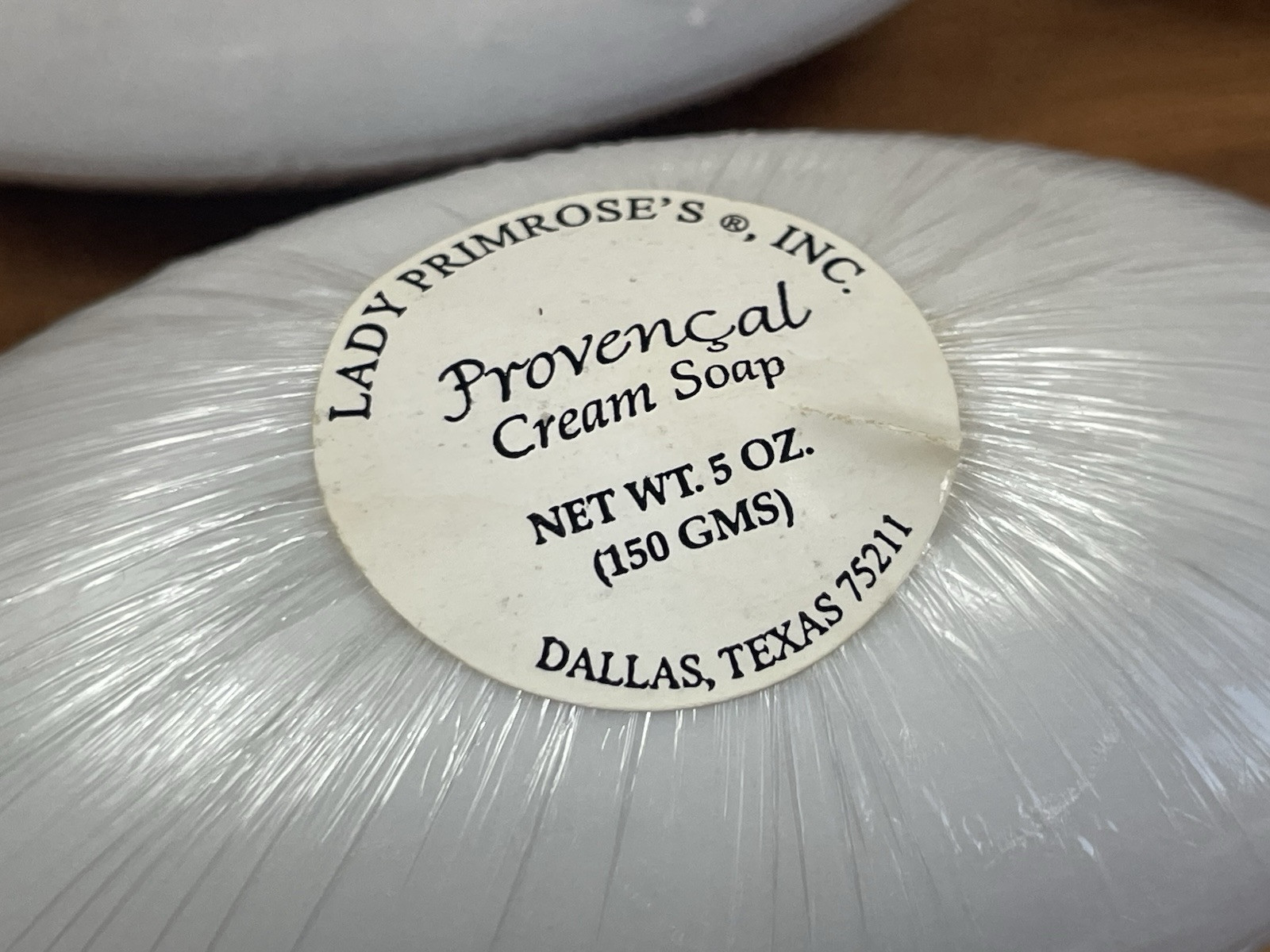 New Lady Primrose Provencal Cream Lavender Luxury Bar Bath Soap (4) 5 oz Bars