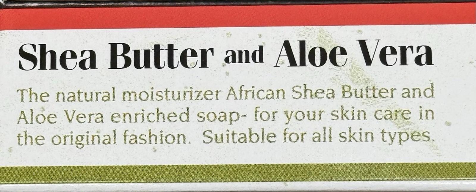 Madina African Black Soap Shea Butter and Aloe Vera 6pc X3.5 Oz 100% Vegan Base