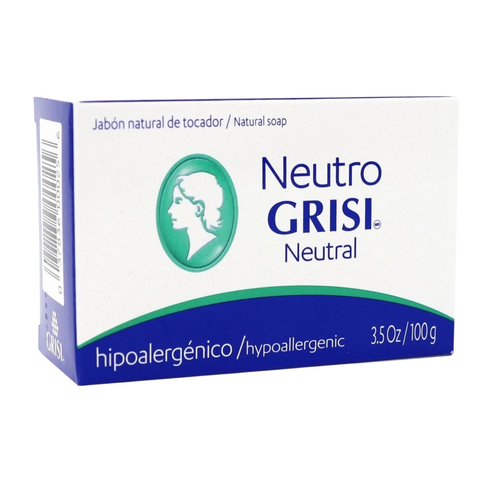 2pk – Neutral Soap – Hypoallergenic – Jabon Neutro – Grisi