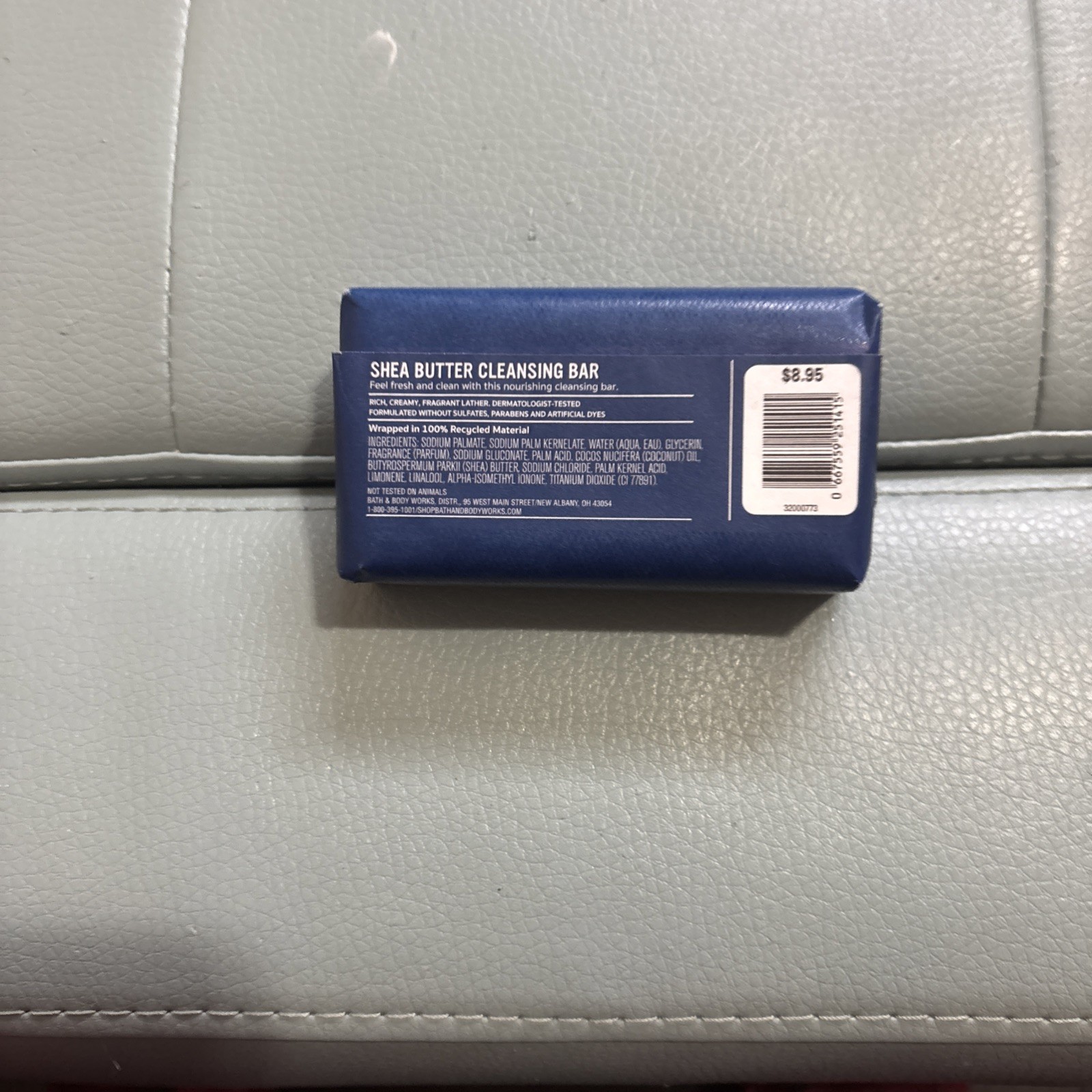 Bath and Body Works Ocean For Men Shea Butter Cleansing Bar 4.2 oz