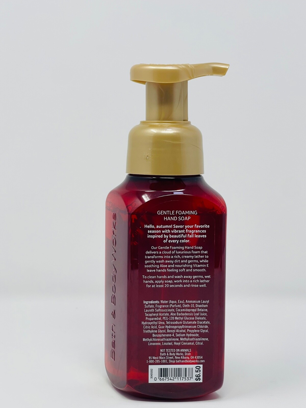 3 BATH & BODY WORKS CHERRY WOODS GENTLE FOAMING HAND SOAP 8.75 FL OZ/ 259 mL