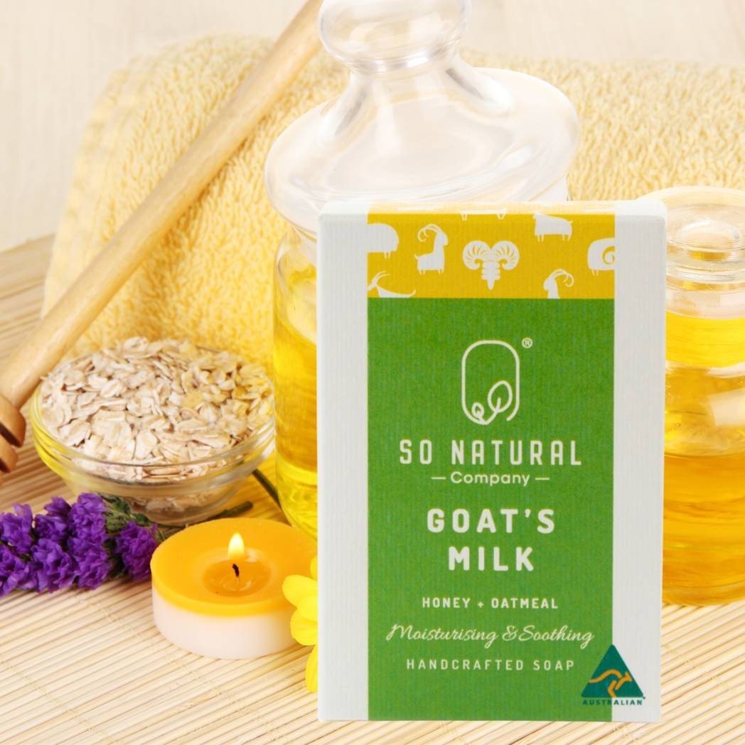 So Natural Handcrafted Soap Bars, Vegan & Goat’s Milk, Natural & Australian Made