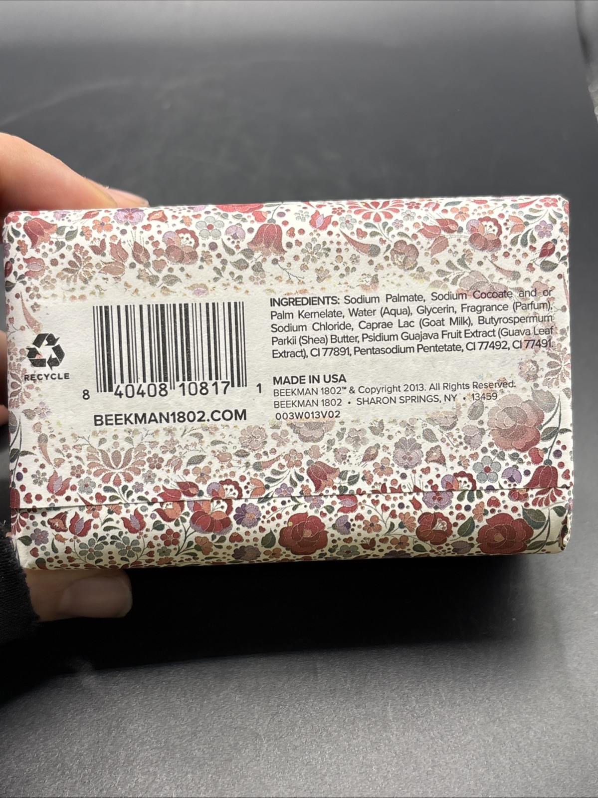 Beekman 1802 Goat Milk Soap Honeyed Grapefruit 9 oz Jumbo NEW SEALED Made in USA