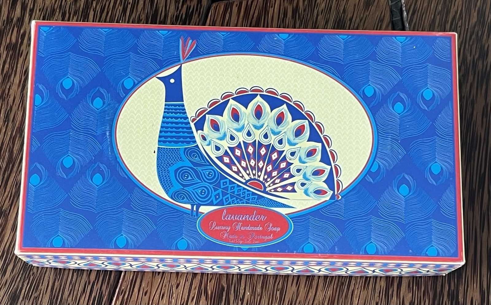 Lavender Aroma Aromatic Bar Soap Made in Portugal Gift 2 Soap Bars in Box