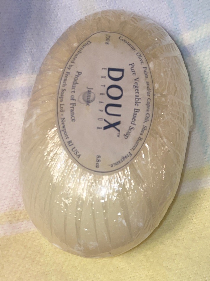 Doux extrapur French Soaps Jasmine 8.8oz Bar Soap France New NOS