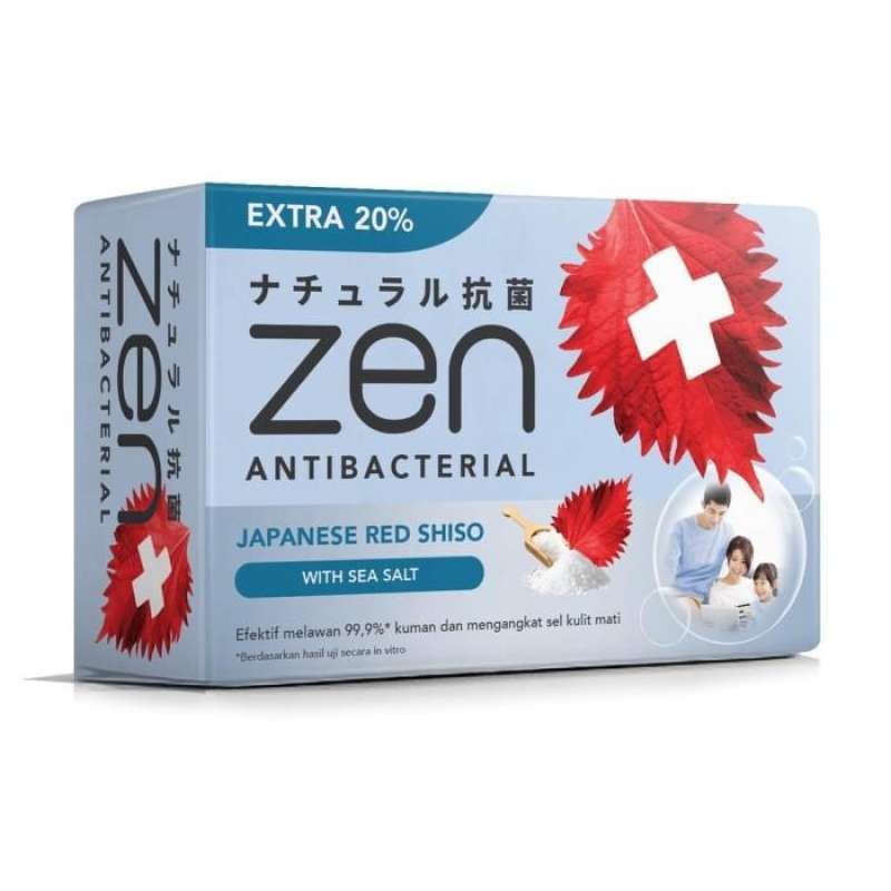 4 PCS ZEN BODY SOAP BAR JAPANESE RED SHISO FREE SHIPPING US FREE TAX