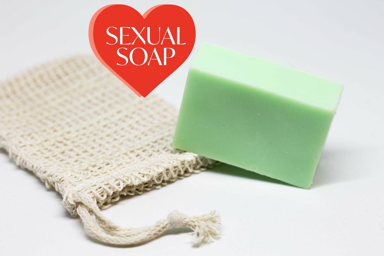 Lemongrass Soap With Scrub Soap Pouch Gentle Exfoliation and Rich Lather