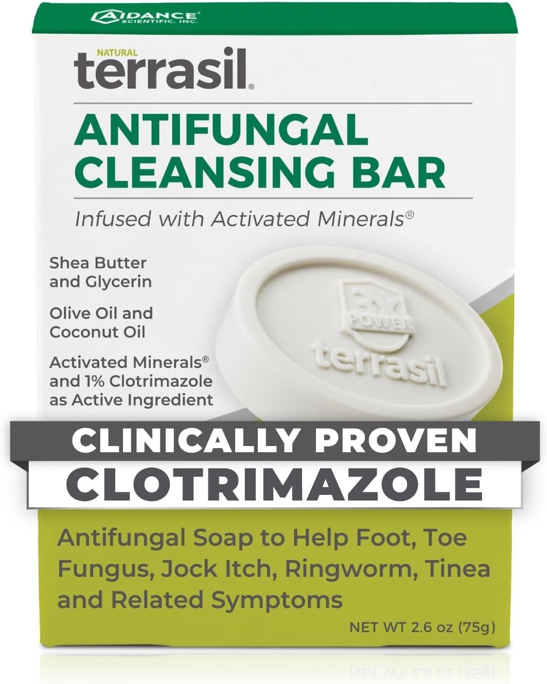Clinically Proven Antifungal Soap for Jock Itch Athlete’s Foot and Ringworm