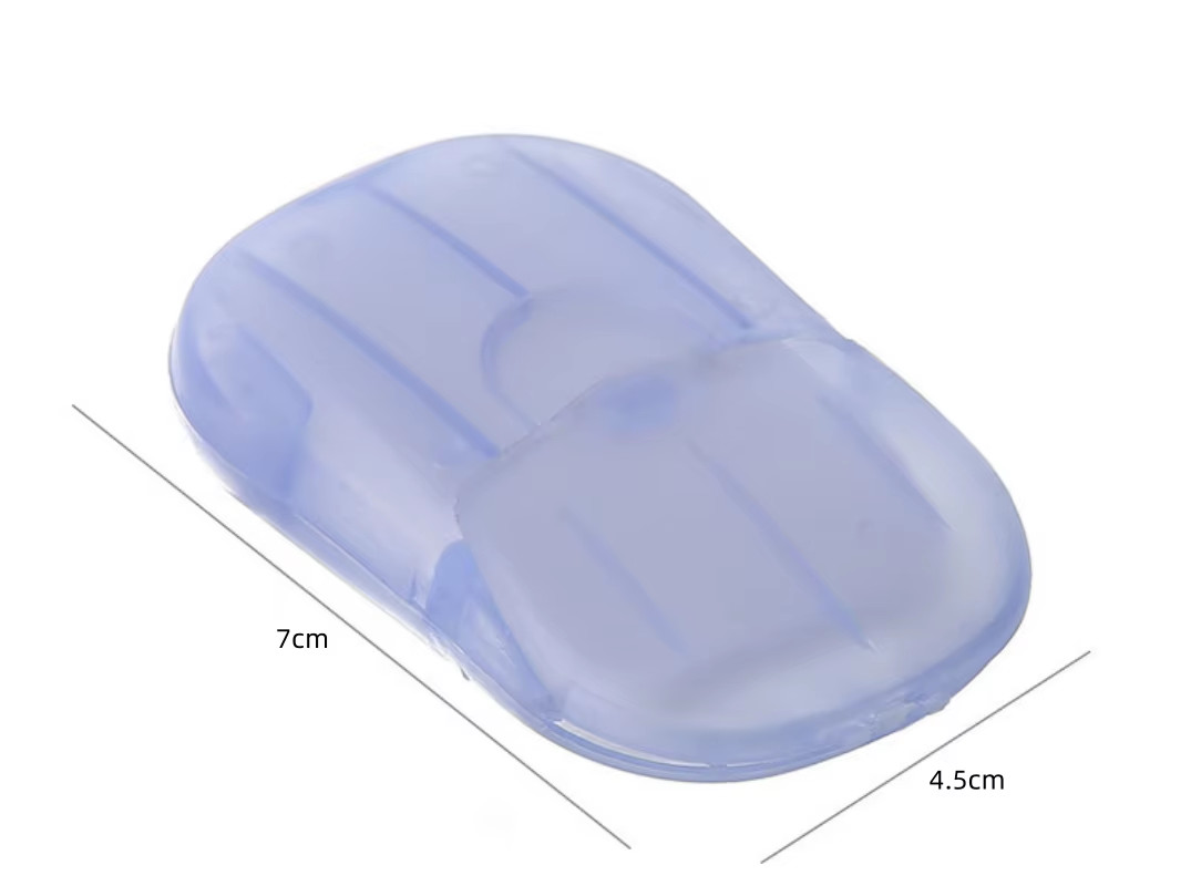 Portable Soap Paper Disposable Travel Camping Mini Cleaning Soaps for Washing Cl