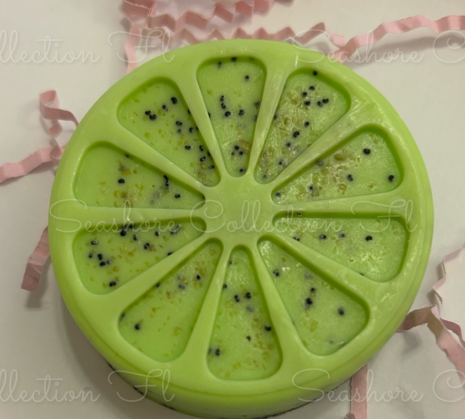 Lemon Poppy Seeds Soap, Artisan Soap, 3oz size, Not Edible.