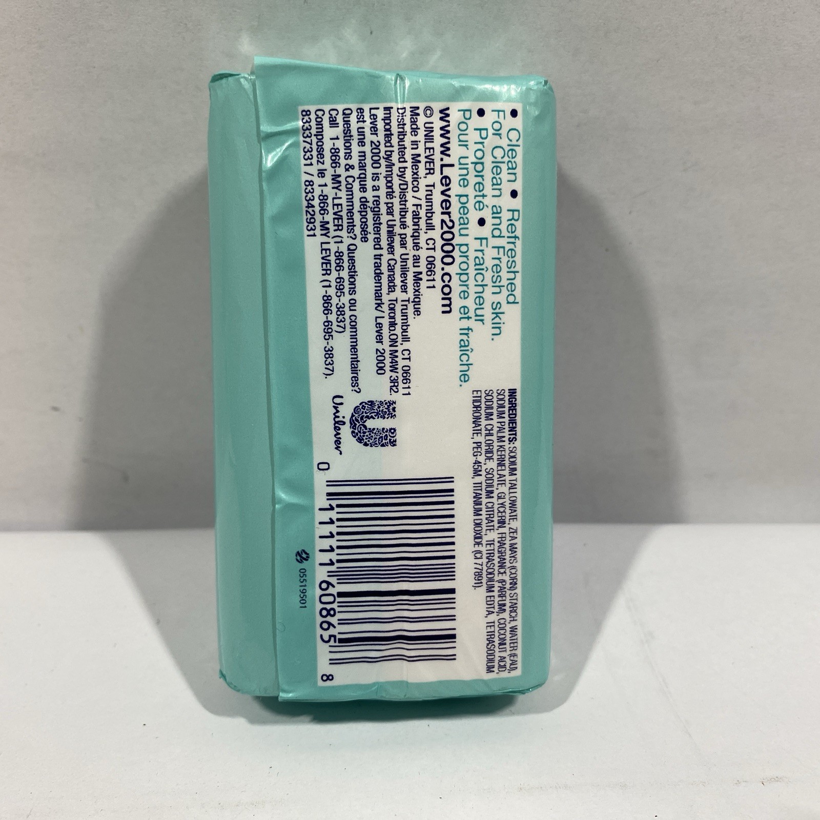 Original Lever 2000 Bar Soap 3.15 OZ Refreshingly Clean