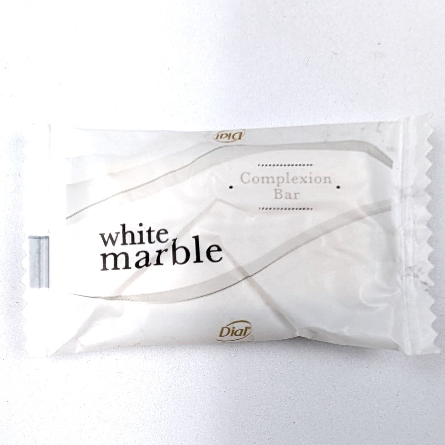 Dial White Marble Complexion Bar Soap Hypoallergenic Bulk 100 Count Travel Size