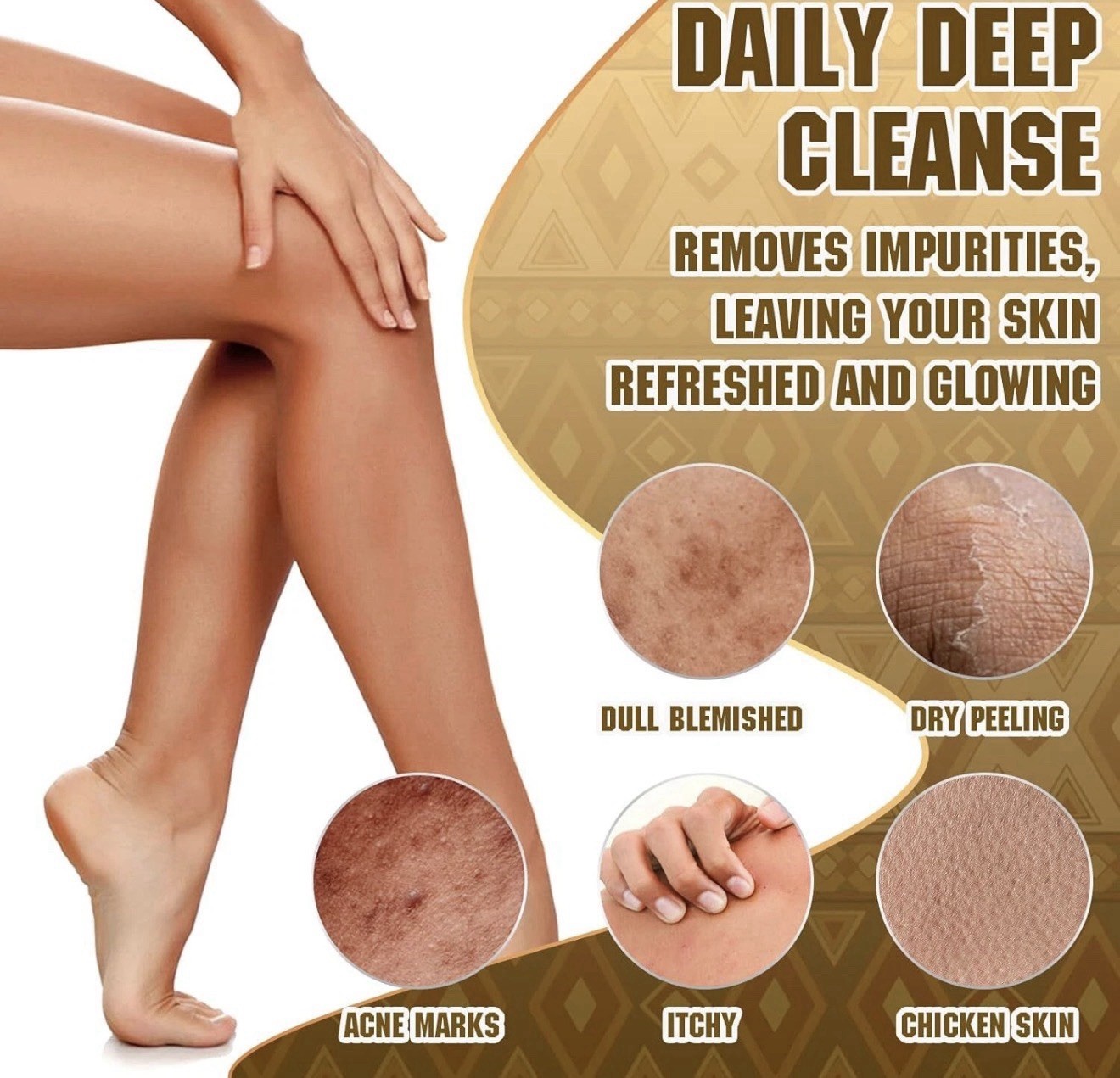 2 Pieces African Net Sponge–Real Authentic Exfoliating Bath NEW/SEALED FREE SHIP