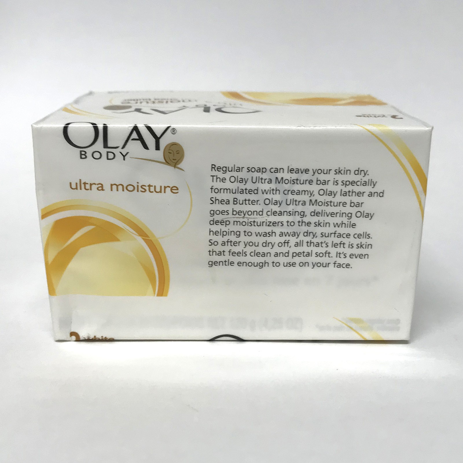 Olay Body ULTRA MOISTURE w/Shea Butter Bar Soap, 4.25oz ea | 2 Pack | NOS Sealed