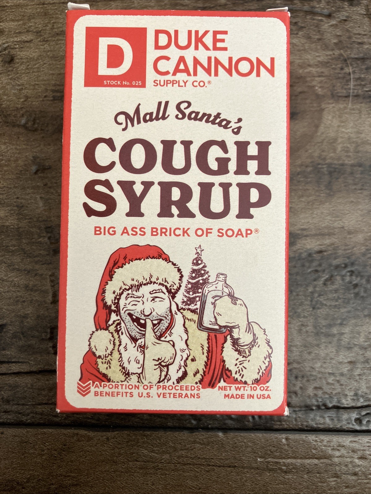 Duke Cannon Mall Santa’s Cough Syrup Big Ass Brick of Soap