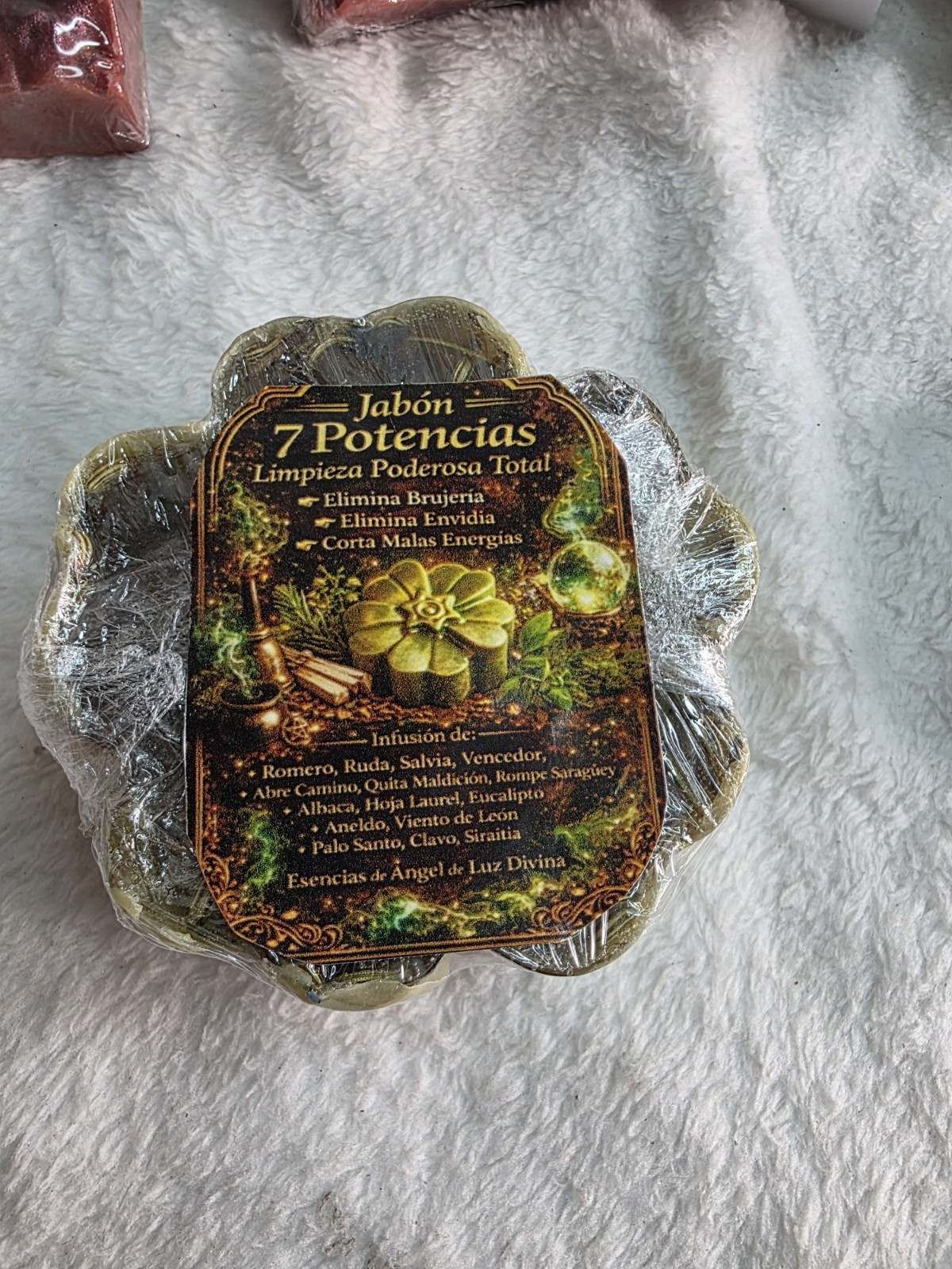 Jabón 7 Potencias . Energías Negativas, Brujería y invidia.Seven Powers Soap.Wi