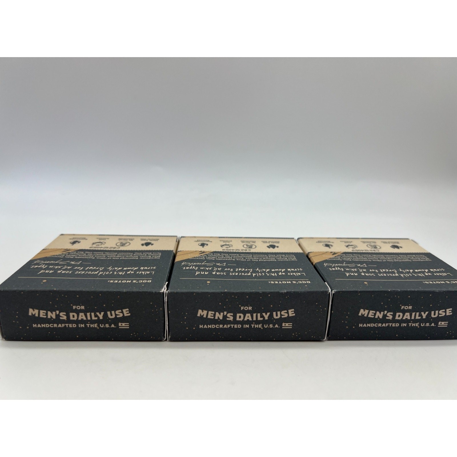 Dr. Squatch Moon Rock Galaxy Edition Men’s Soap Lot of 3