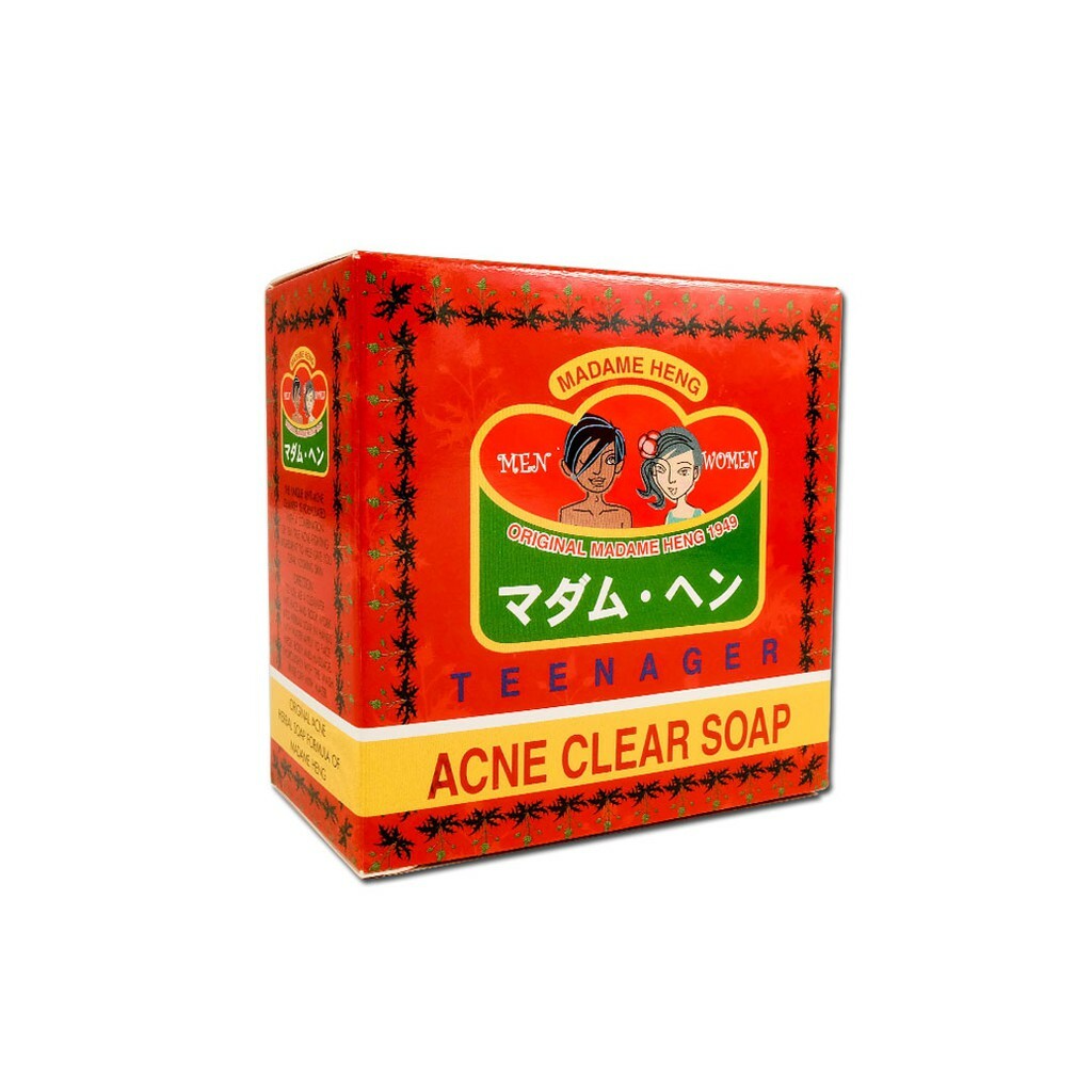 10 x MADAME HENG ACNE CLEAR SOAP HERBAL REDUCE FRECKLES PIMPLES WHITENING 150g