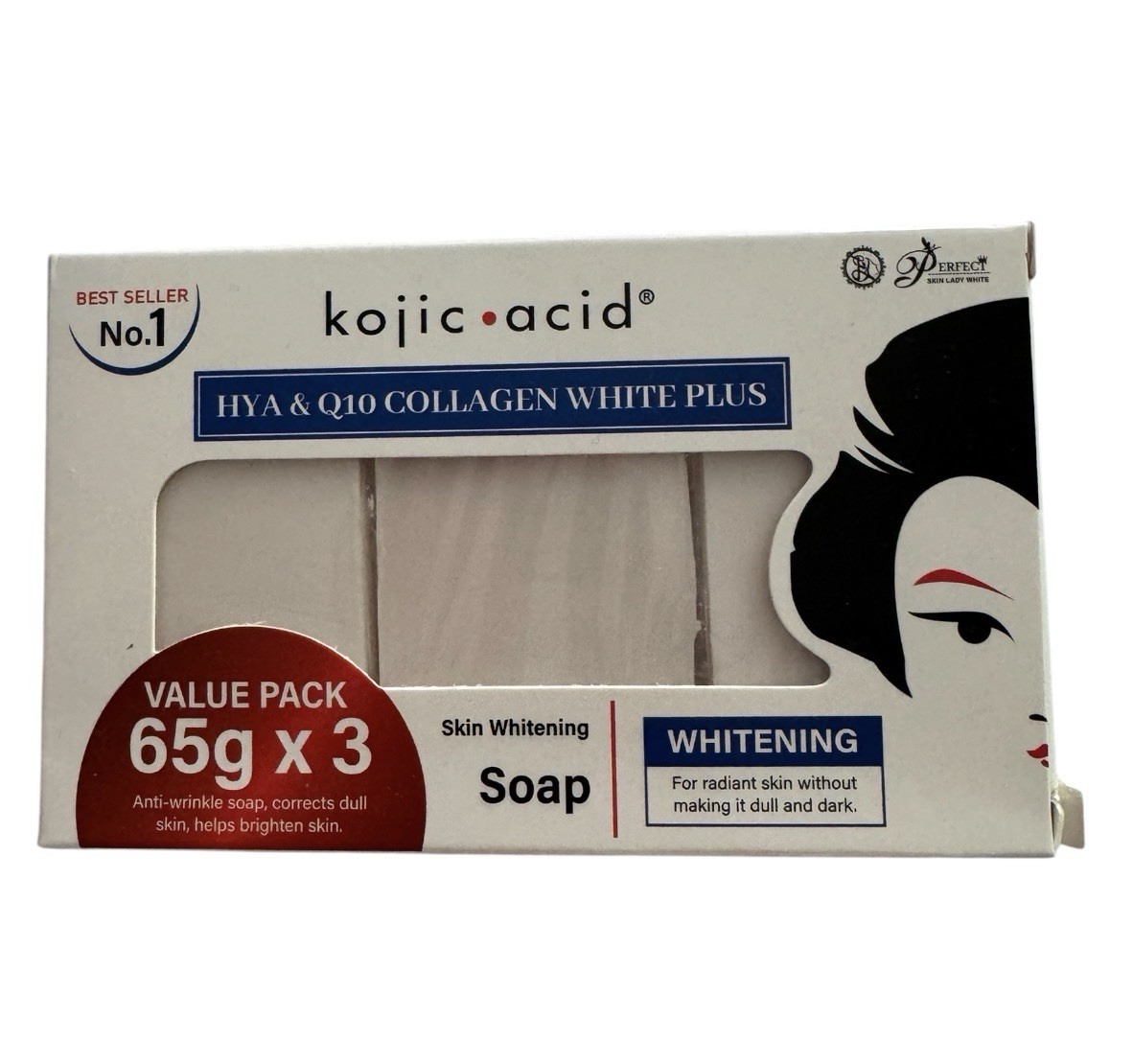 Kojic Acid Hya & Q10 Collagen White Plus Value Pack