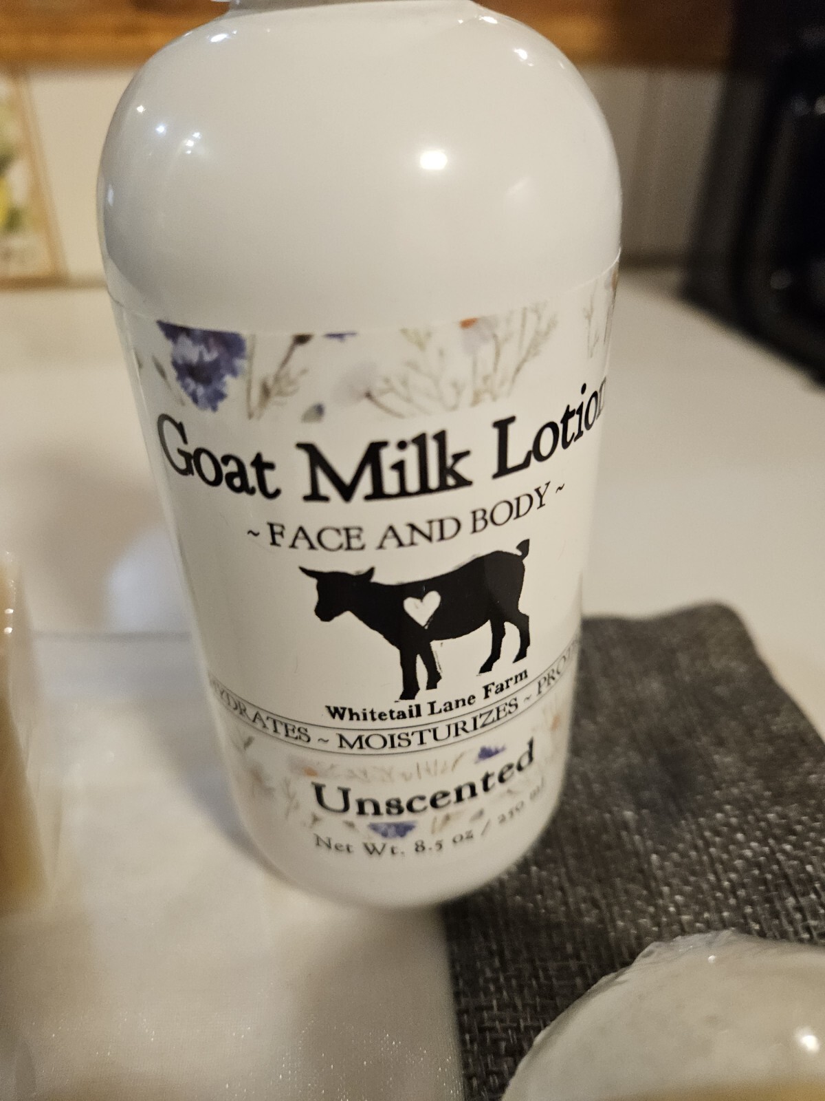 Goat Milk 4pc Essentials Gift Pack Unscented Whitetail farm