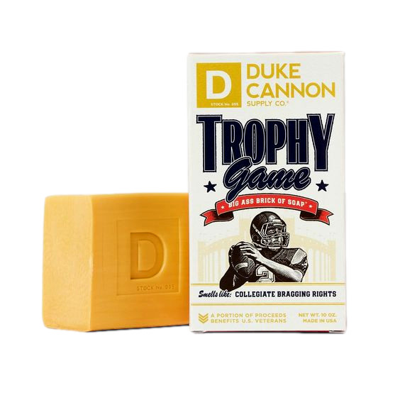 Duke Cannon Trophy Game Soap Big Ass Brick Soap Men Lot of 2 Benefit USA Vet s