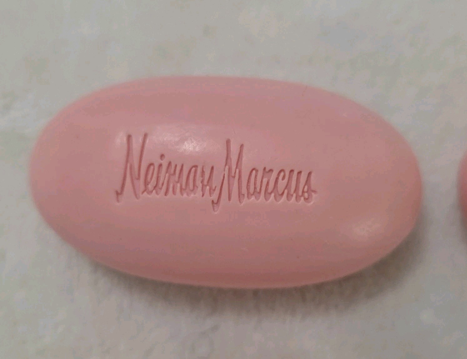 Vintage Neiman Marcus Rose Geranium Guest Soap Bar 3.25 oz Set Of 4