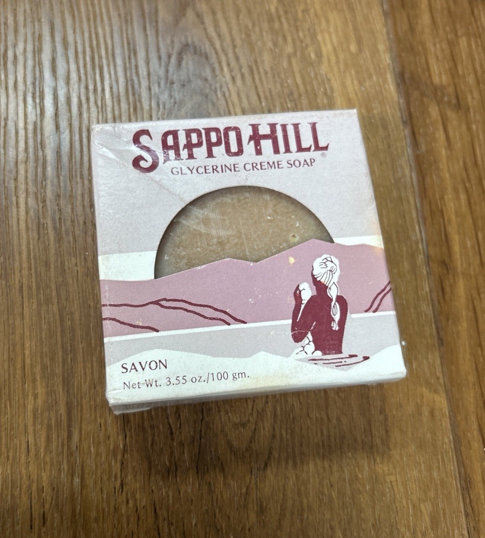 Vtg Savon Sappo Hill Glycerine Crème Bar Soap 3.5 oz Almond & Cucumber Lot Of 5
