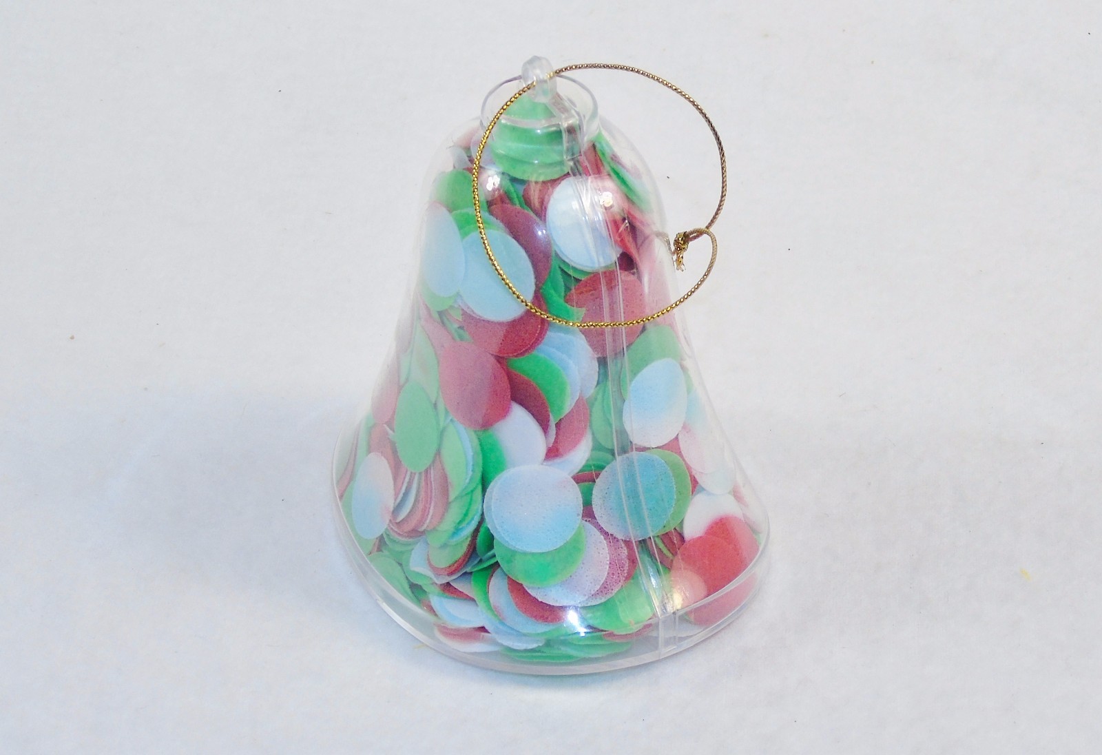 Bath Soap Confetti, Bell-Shaped Ornament , Colorful Flakes, Stocking Stuffer