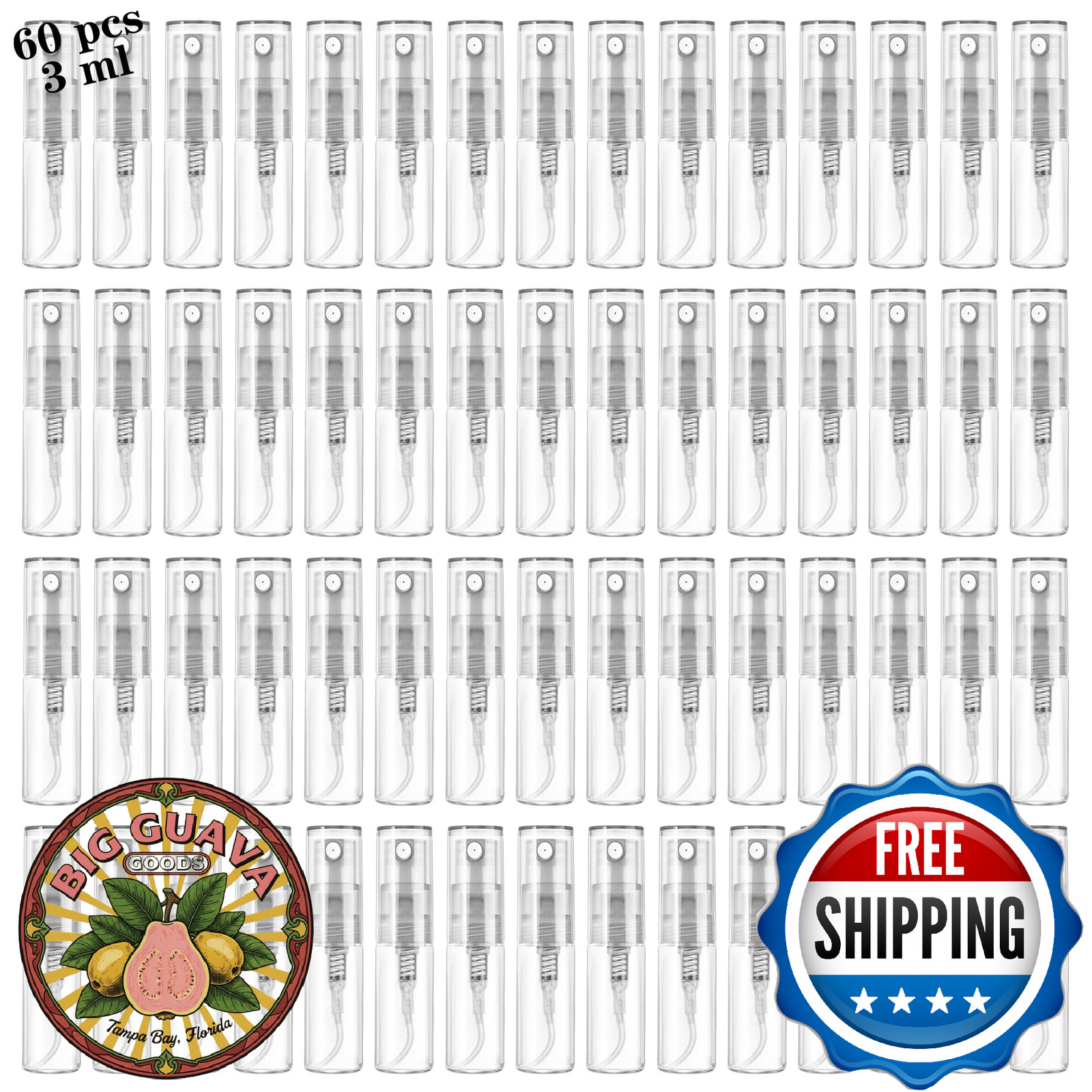 Csdtylh 3ml Mini Refillable Glass Spray Bottle Atomizer Perfume Essential Oil
