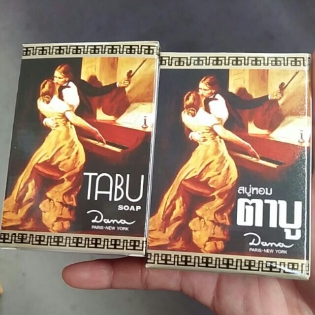 3 X Tabu Body Perfumed Soap Fresh Scent Long-Lasting Nourish Skin 90g