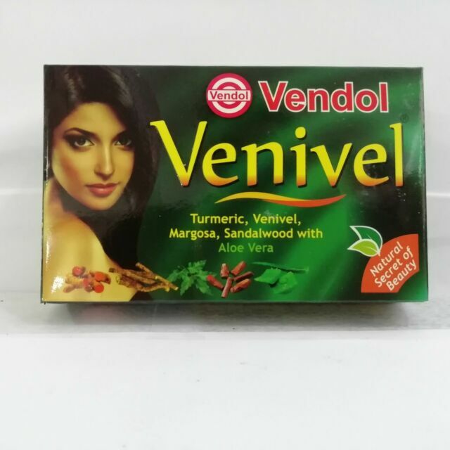 2 x 80g Vendol VENIVEL Herbal Ayurvedic Natural Beauty Soap from Sri Lanka