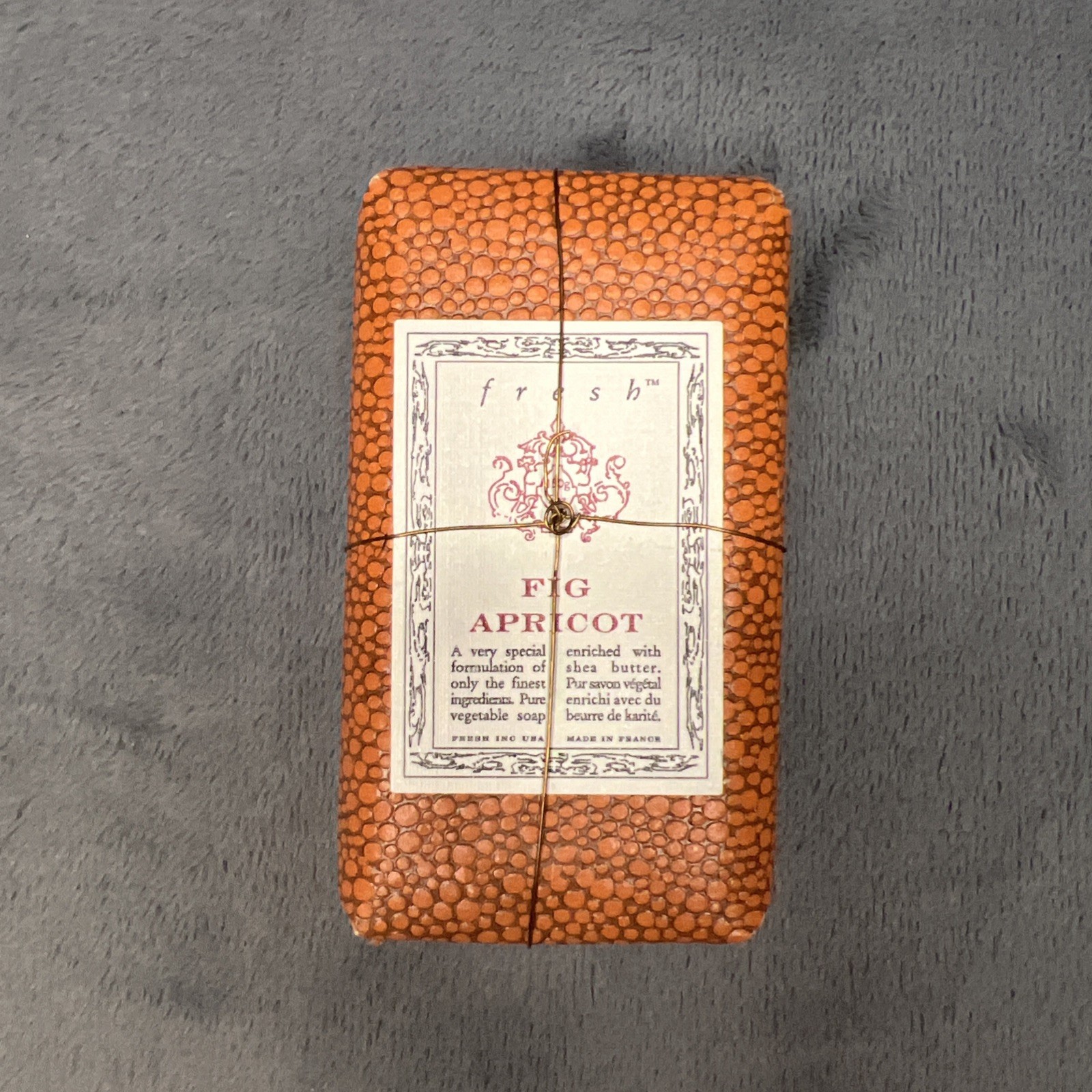 Fresh Beauty Fig Apricot Soap Bar Made In France Discontinued