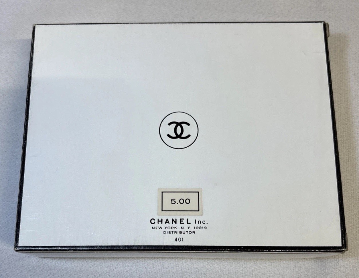 VTG Chanel No 5 Saponettes 8 Count Guest Soap Bar w/ Box 1oz Bars NOS Classic