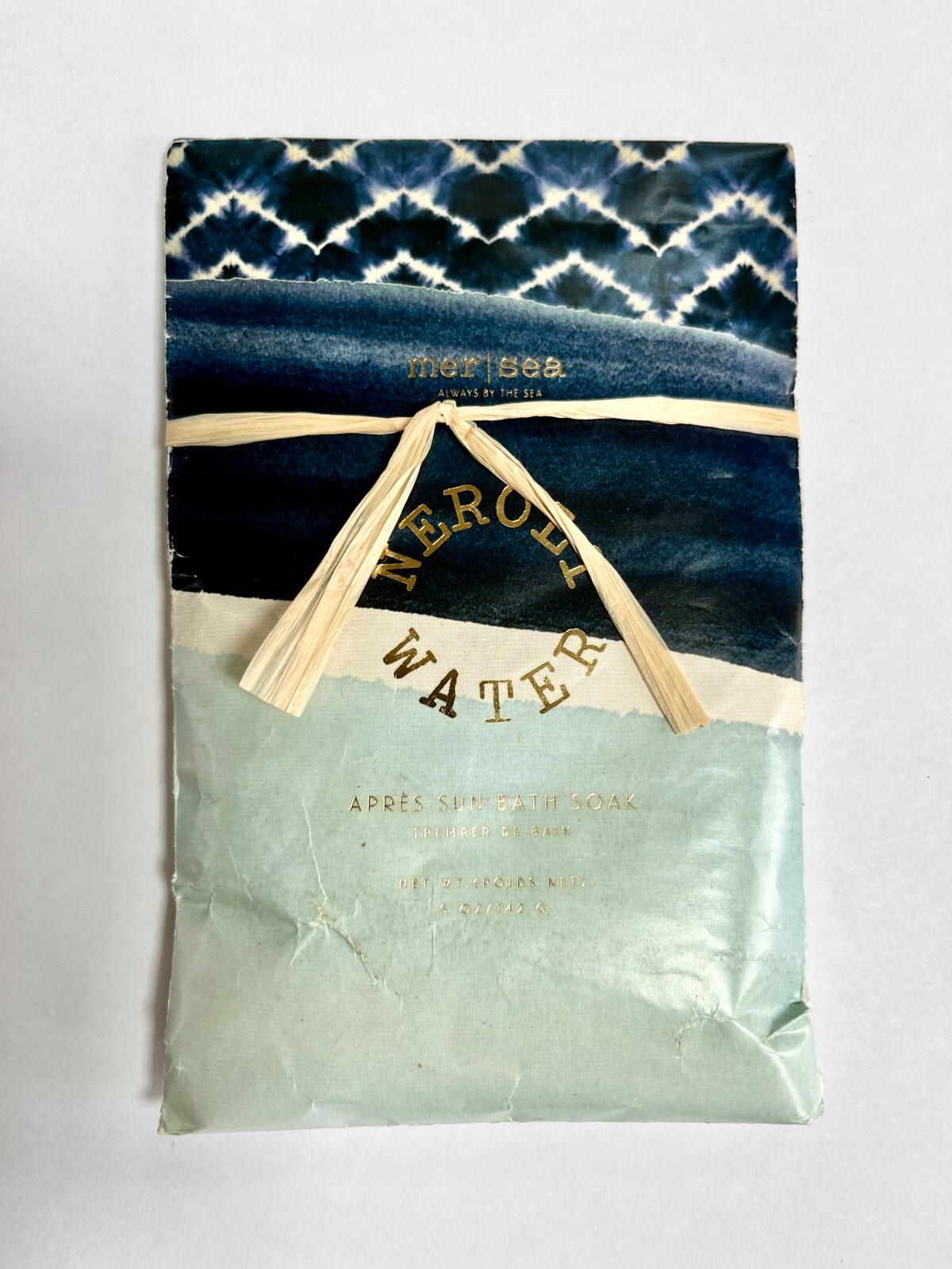 Anthropologie 2 Qty MerSea Neroli Water Apres Sun Bath Soak 5 oz Pouches New