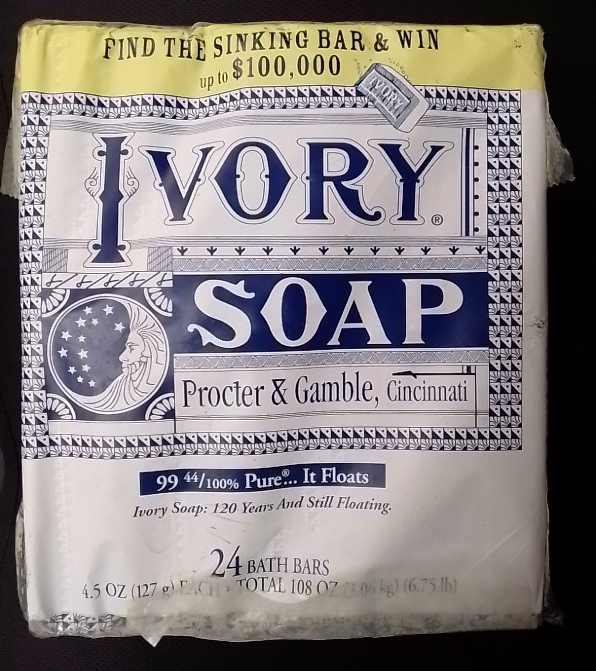 Vintage Ivory Soap Bar Soap Procter & Gamble 12 Wrapped Packs 2001 Or 2002 Lot