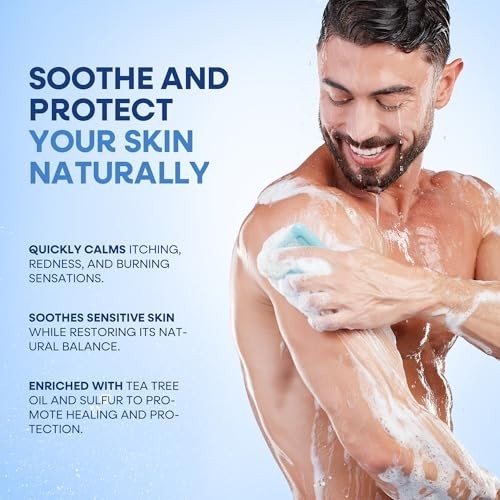 Hermon Antifungal Soap Tea Tree Oil Ringworm Jock Itch 2 Bars